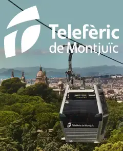 Entrada Teleferic de Montjuïc - Barcelona